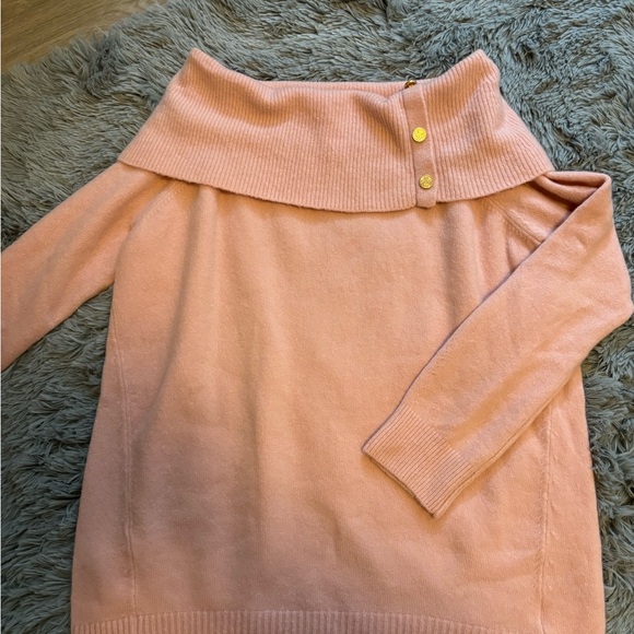 Like New Express off the Shoulder Sweater- Medium - Picture 2 of 4